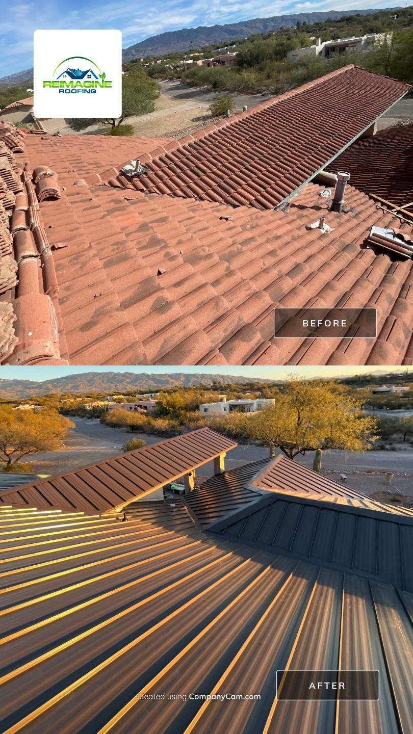 Charcoal Gray Standing Seam by Reimagine Roofing