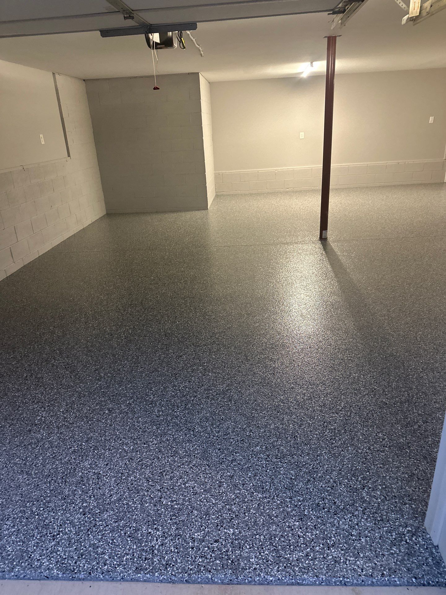 Garage Floor Coating using Wombat by My Garage Floor Guys