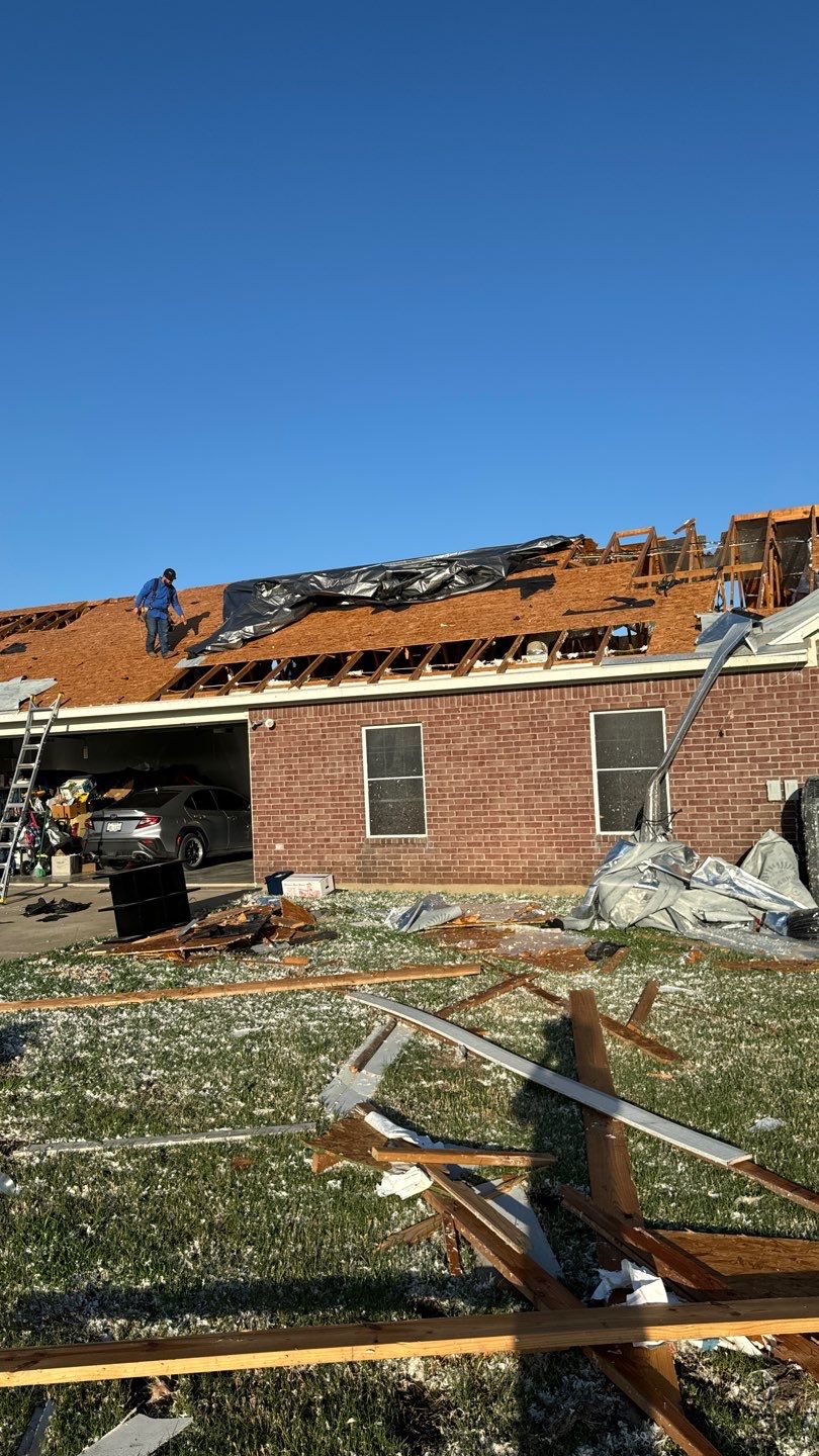 Tornado Recovery by First Out Roofing