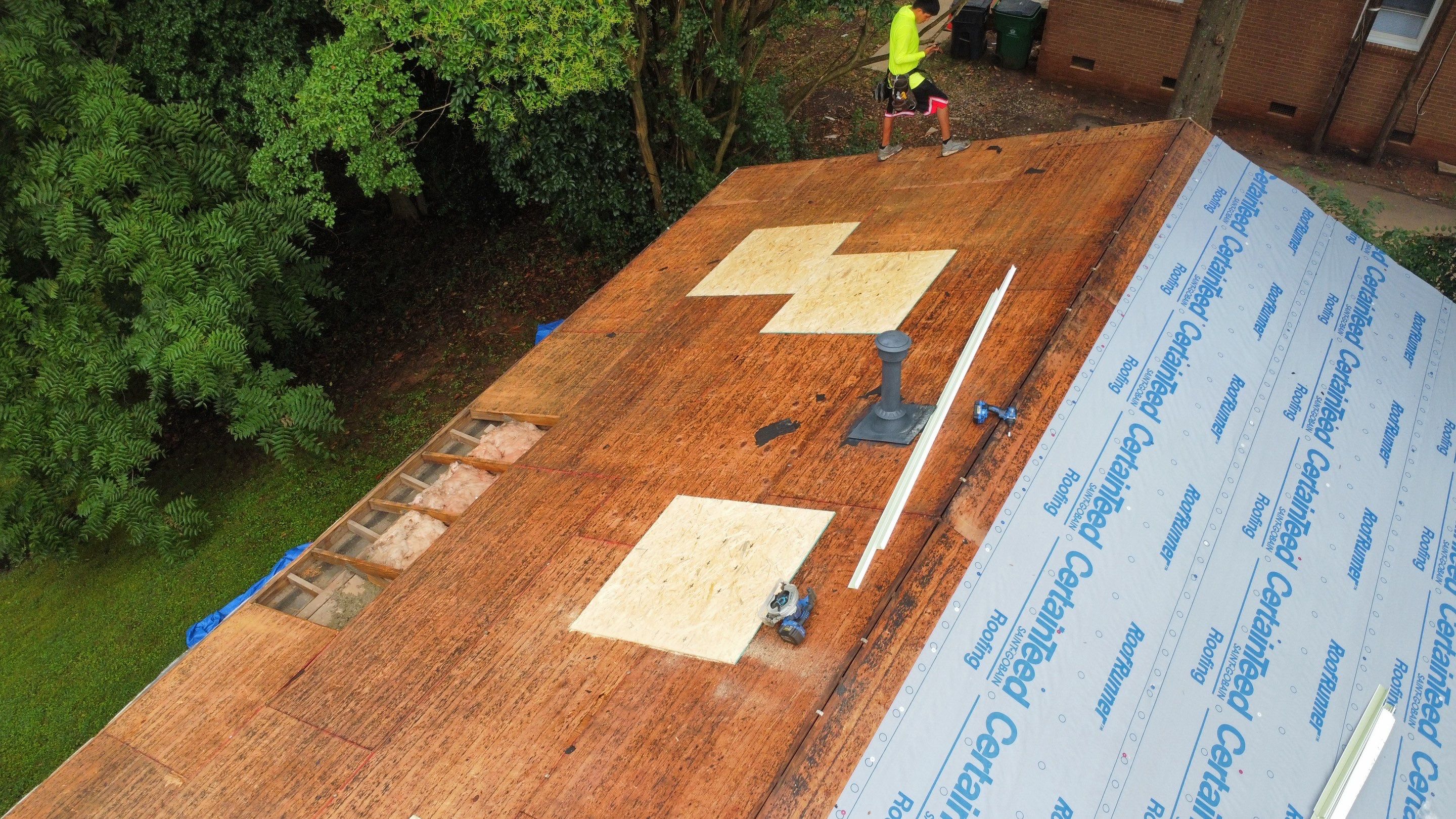 Repeat Client Roof repair by Best Roofing Now LLC