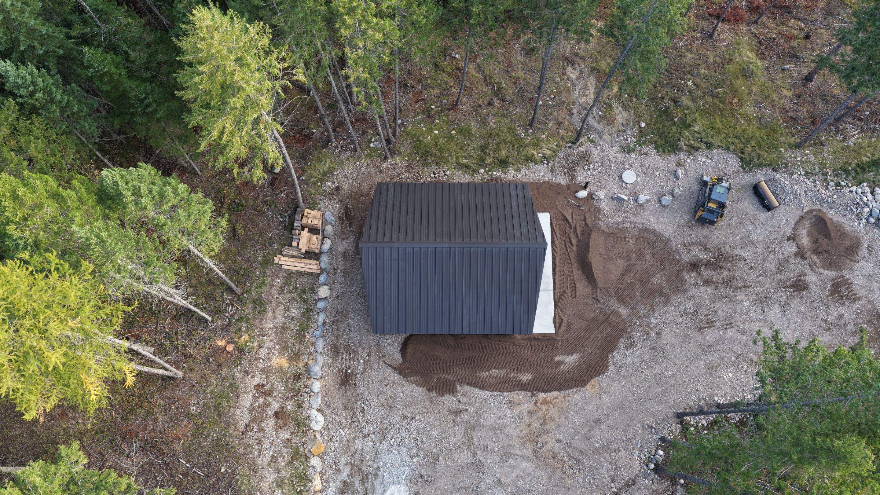Mechanical Lock Standing Seam - CMG ULG Dark Bronze  by Montana Roofing Solutions