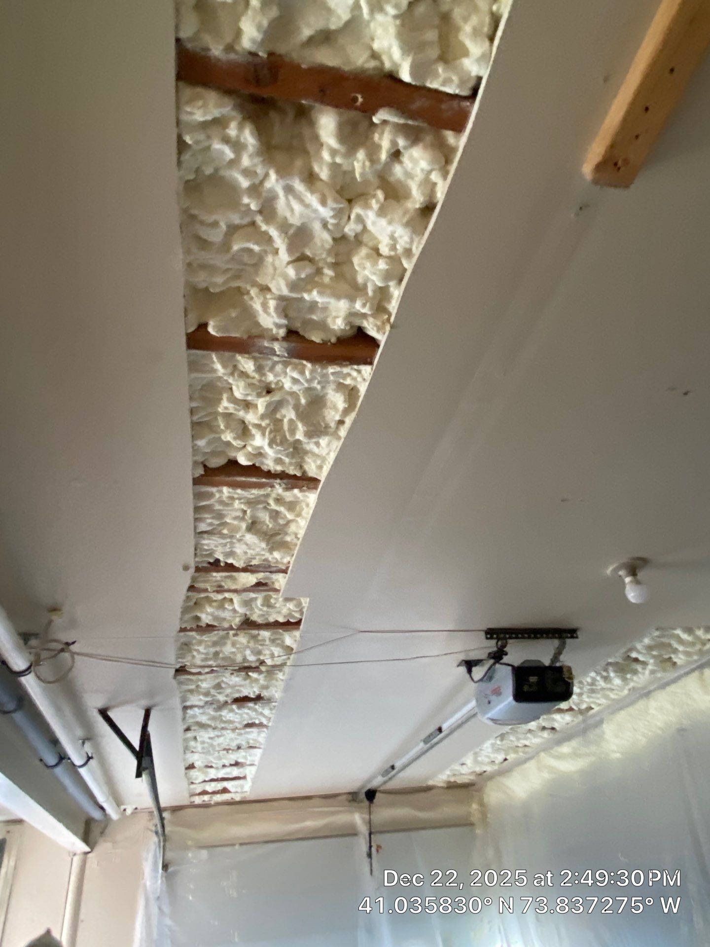 Exterior Walls Using Closed-Cell Spray Foam by NYS Foam & Energy