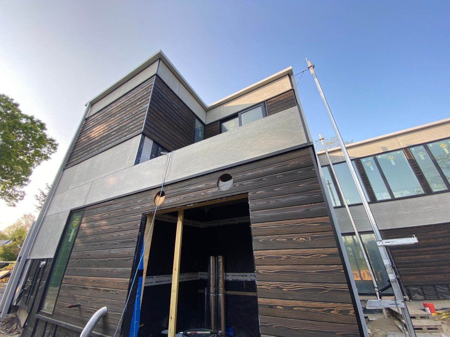 Gutter Installation using Custom 6x6 Fiberglass Gutter in Falmouth, MA by Gutter Pro Enterprises