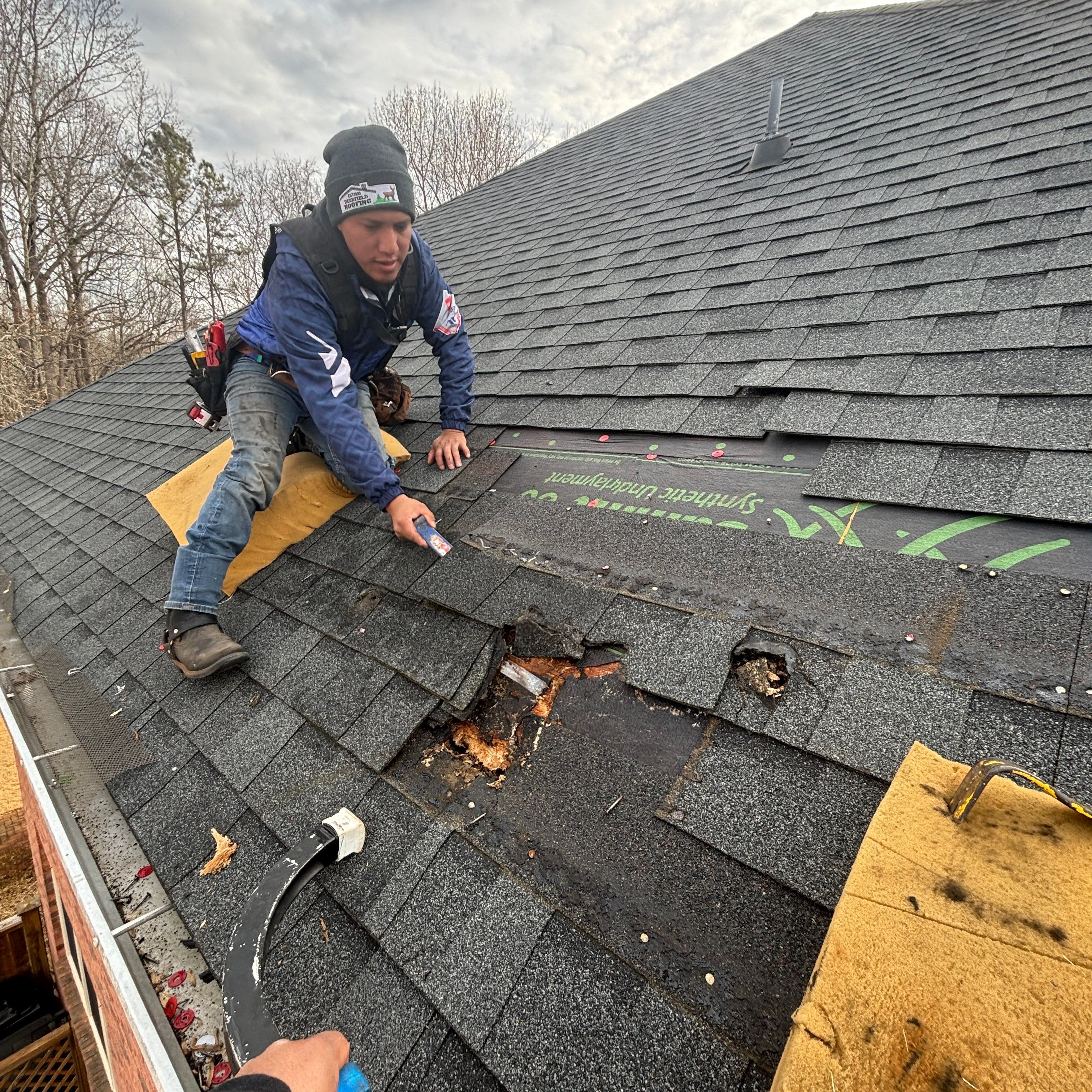 Roof Repair by Deerfield Roofing LLC