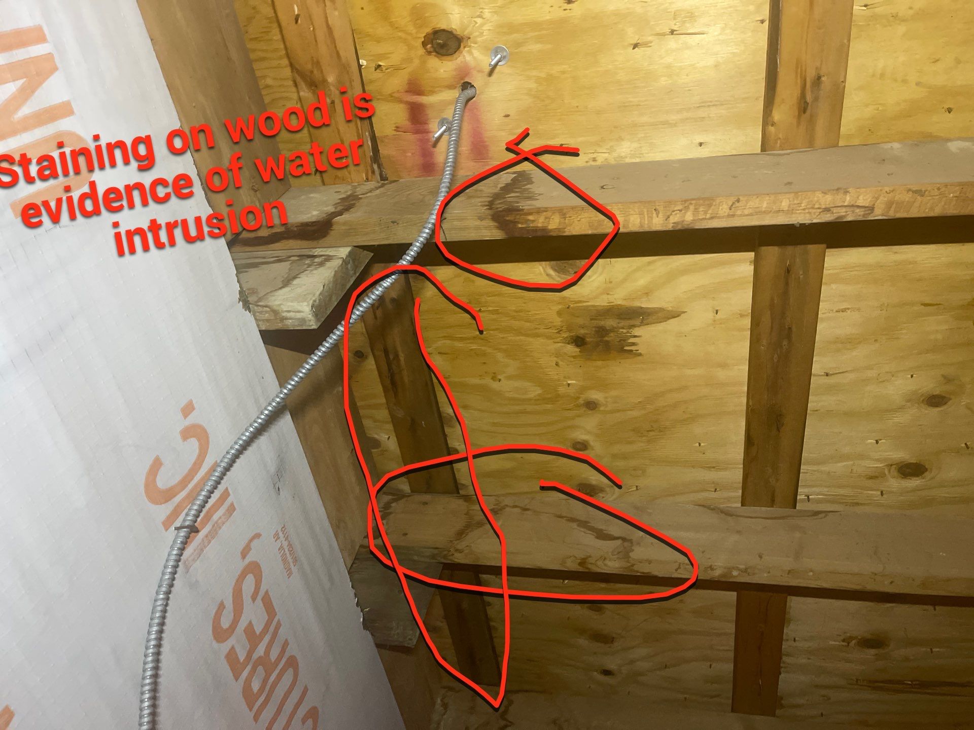 Large roof correction by SOS Home Ohio 