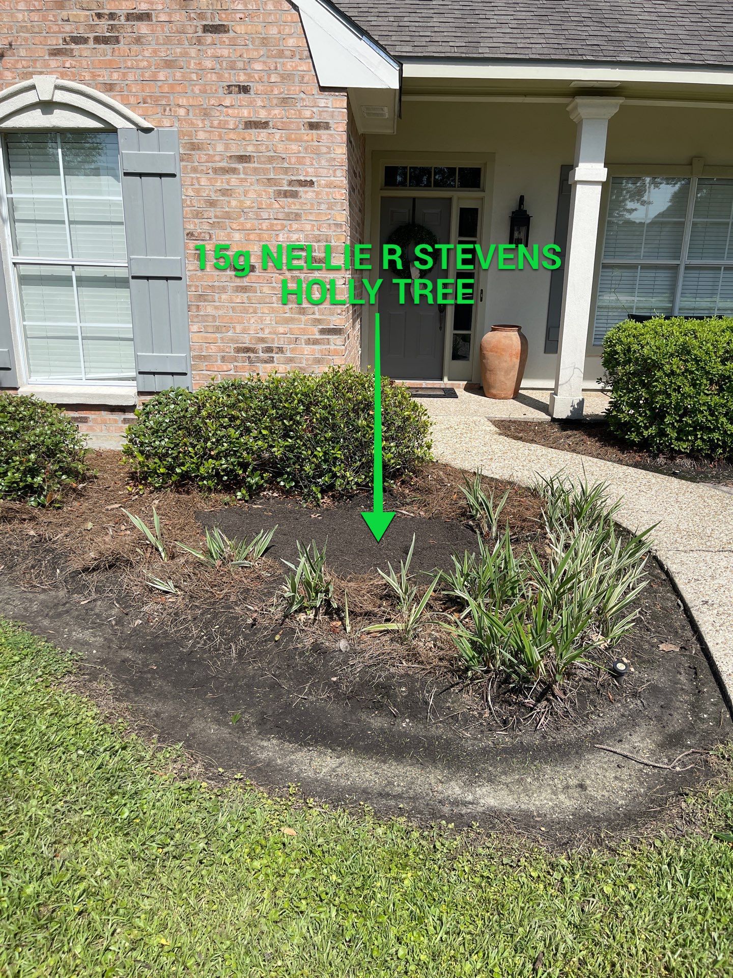 DEMO / BED PREP / CUT IN BED EDGES / MULCH INSTALL using BROWN MULCH "BARK BRITE" & ROAD ROCK by CutScape, LLC.