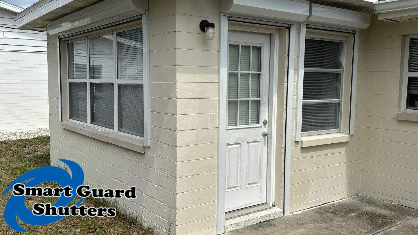 Rolling Shutters in White by Smart Guard Shutters