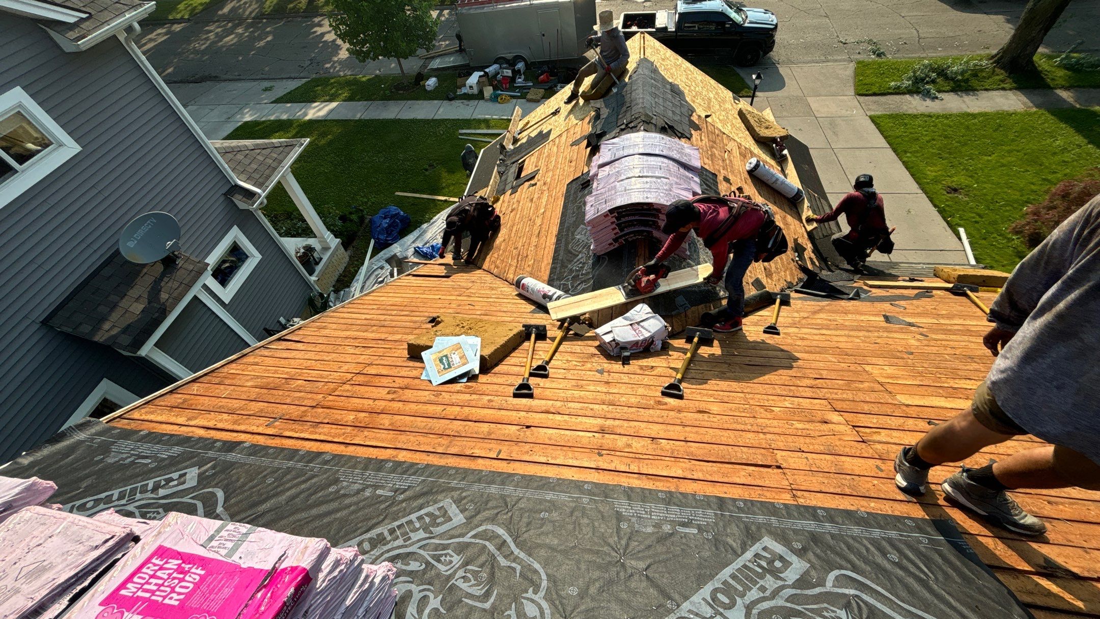 Roof Replacement using Owens Corning Duration by 180 Contractors