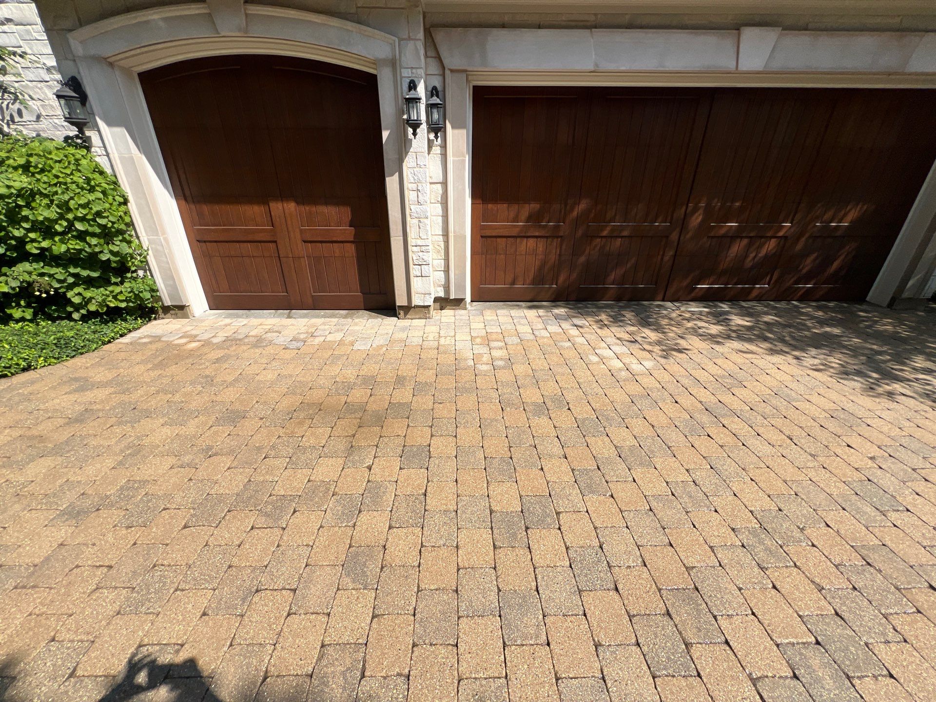 Brick paver clean, sand and seal.  using Surebond SB-1300 by Northern Power Washing LLC.