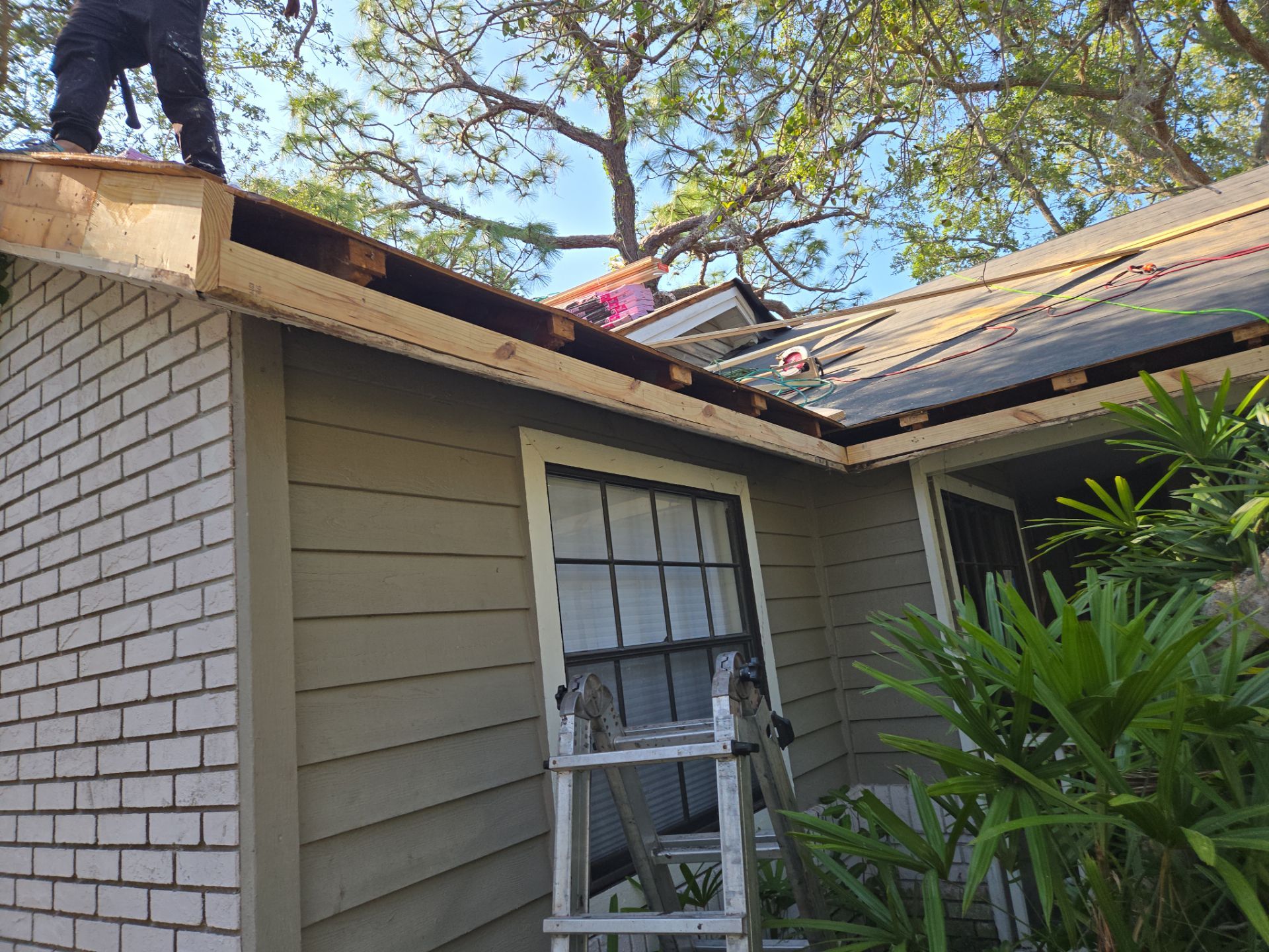 Project in Clearwater 33760 by Mitchell Roofing Company LLC 