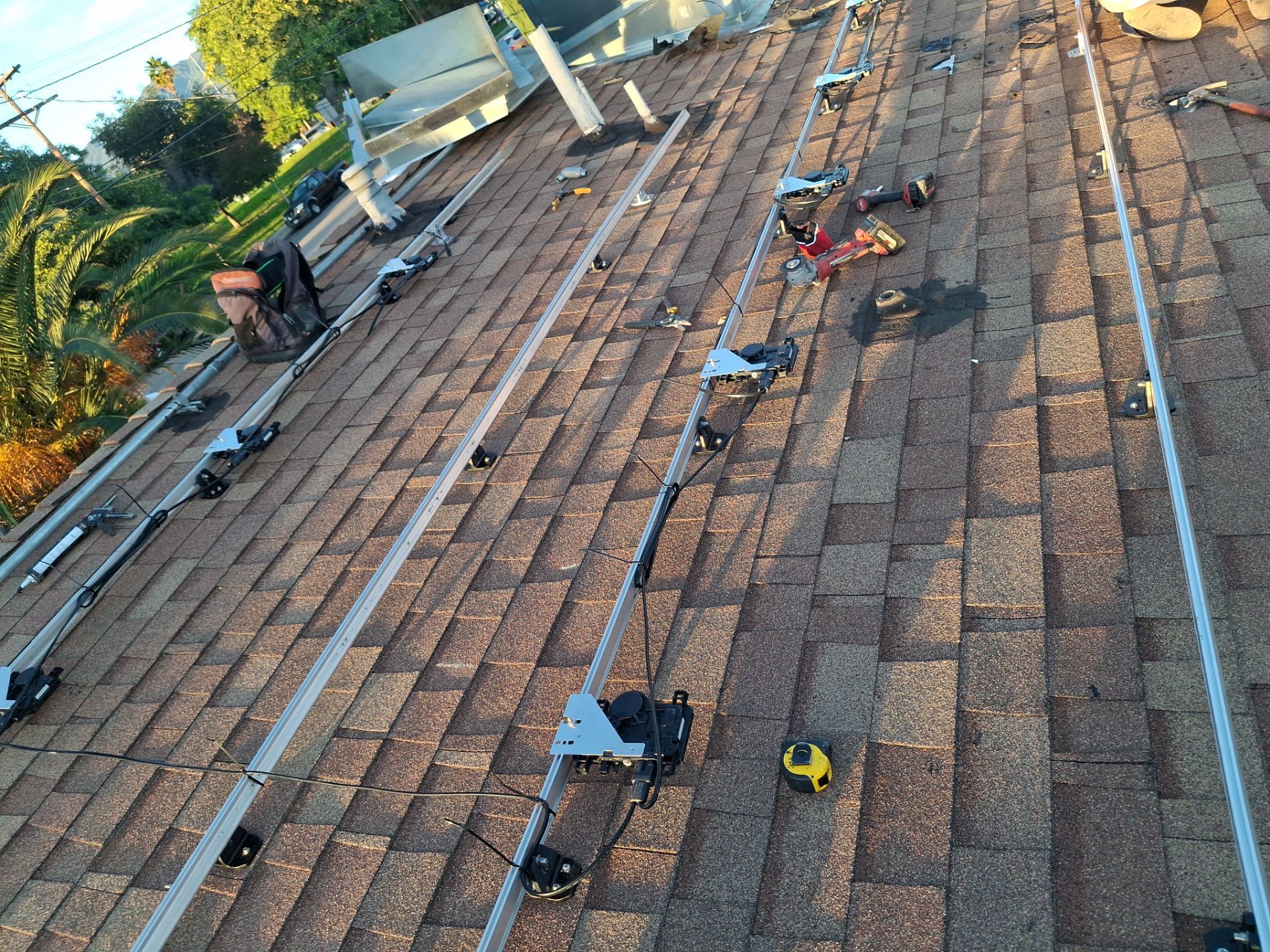 Twelve Panel Solar Installation in Los Angeles by AWS Solar