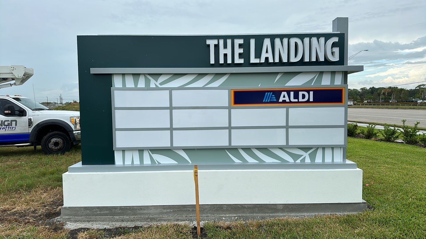 Monument Signs for The Landing by SignCrafters