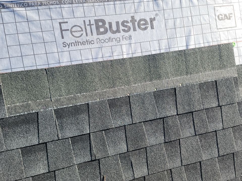 Residential Roofing Installation using Roof Replacement by American Roofing & Construction LLC
