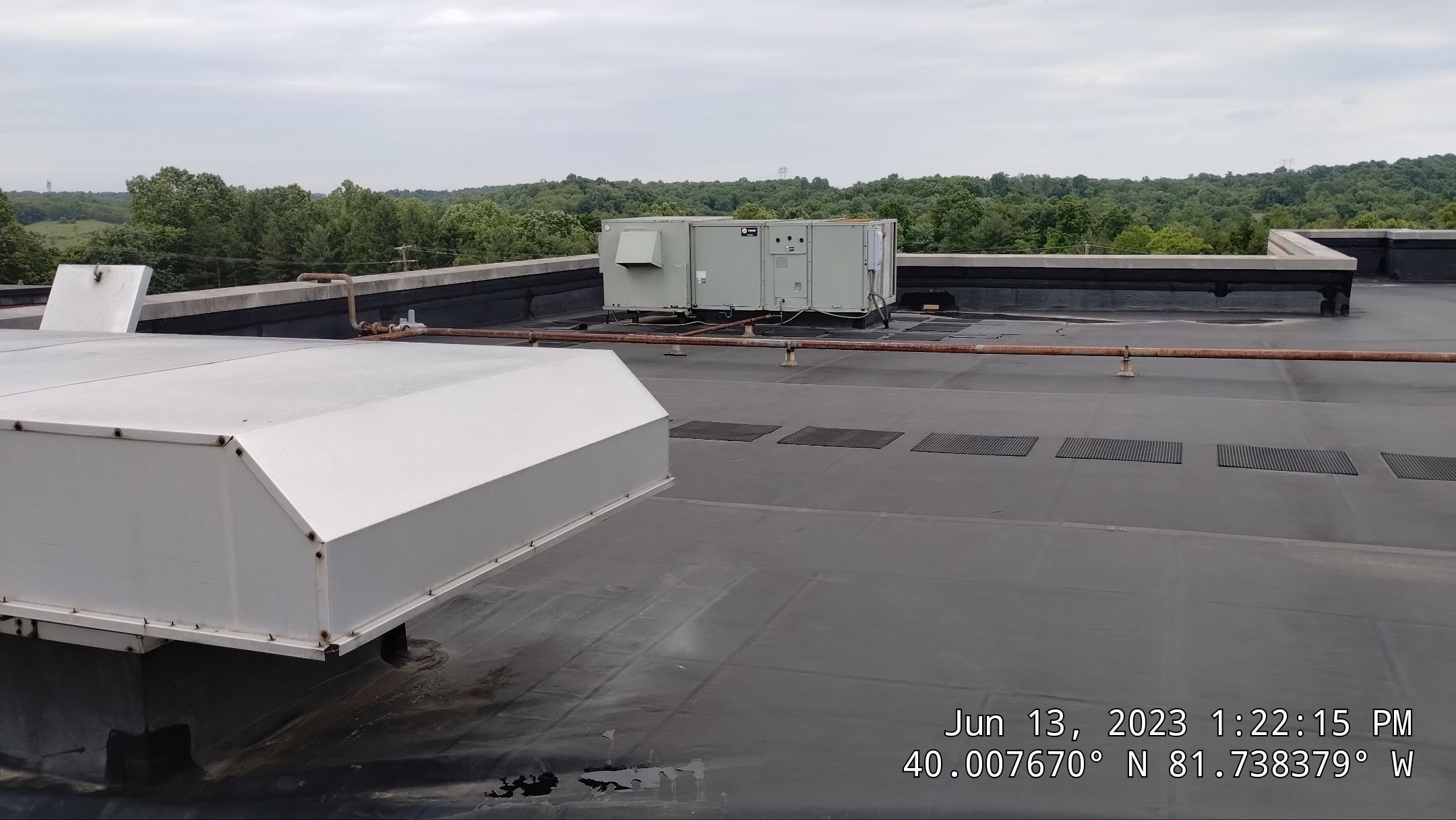 John Glenn High school Roof Install by Gold Star Roofing LLC 