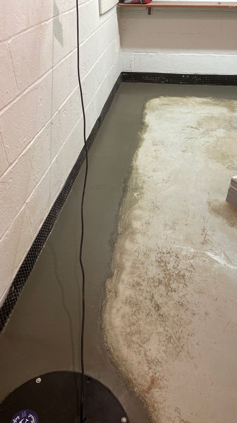 Waterproofing for our neighbor Heather by Waterproofing Northeast