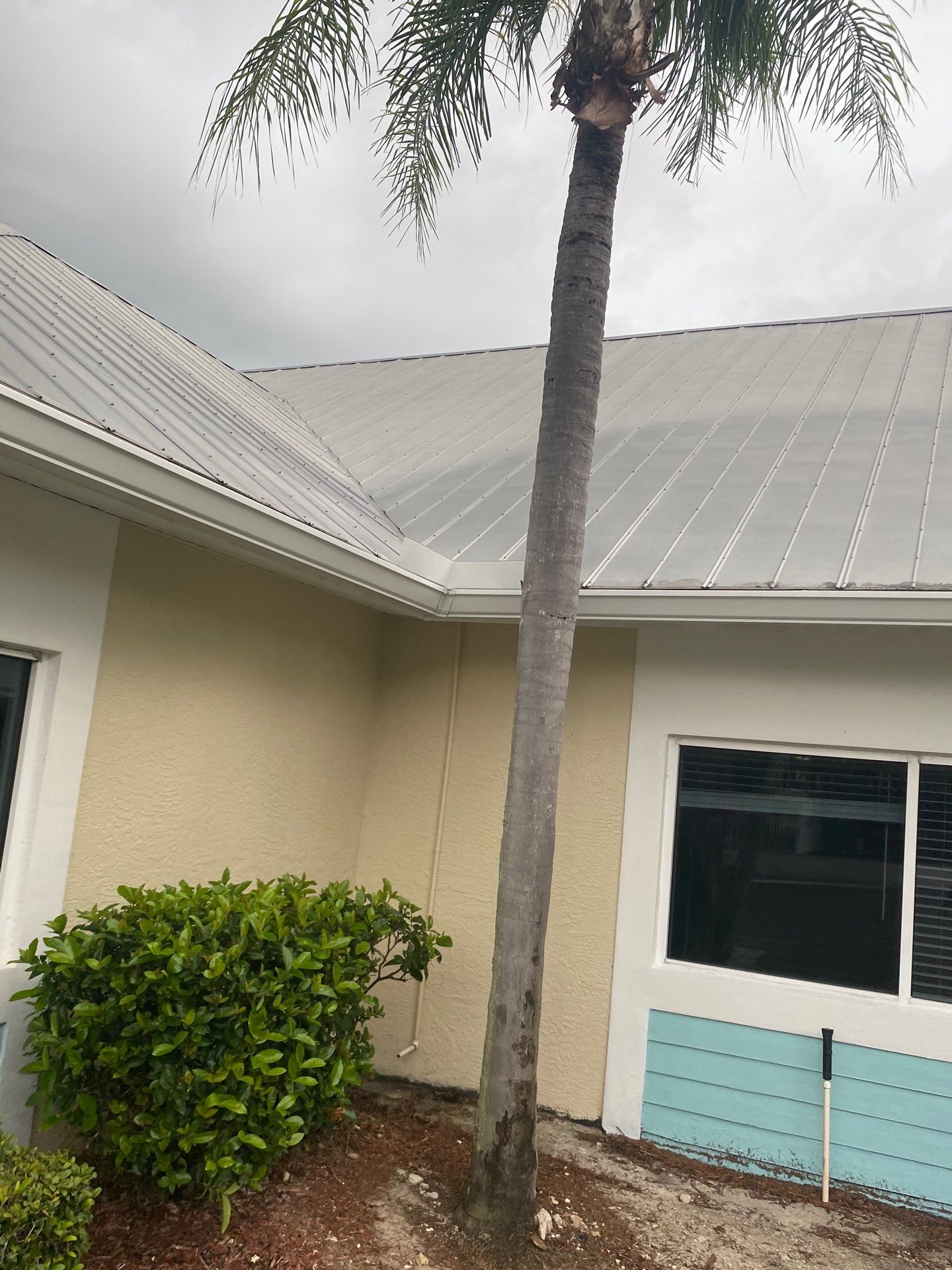 White K-Style Gutters in Fort Myers FL by Gutter Professors