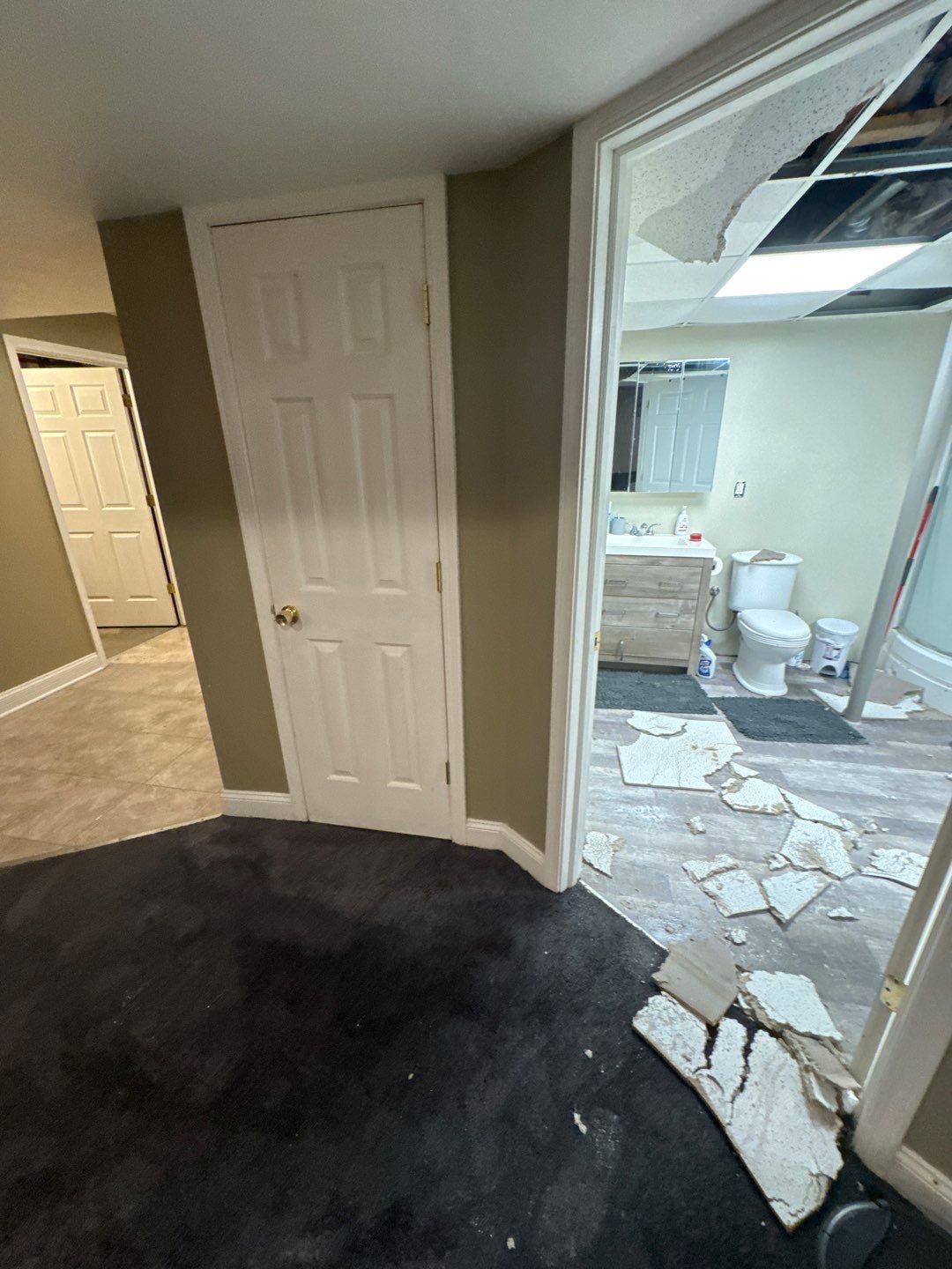 Project in Grand Blanc by EzDry Water Mitigation & Property Restoration