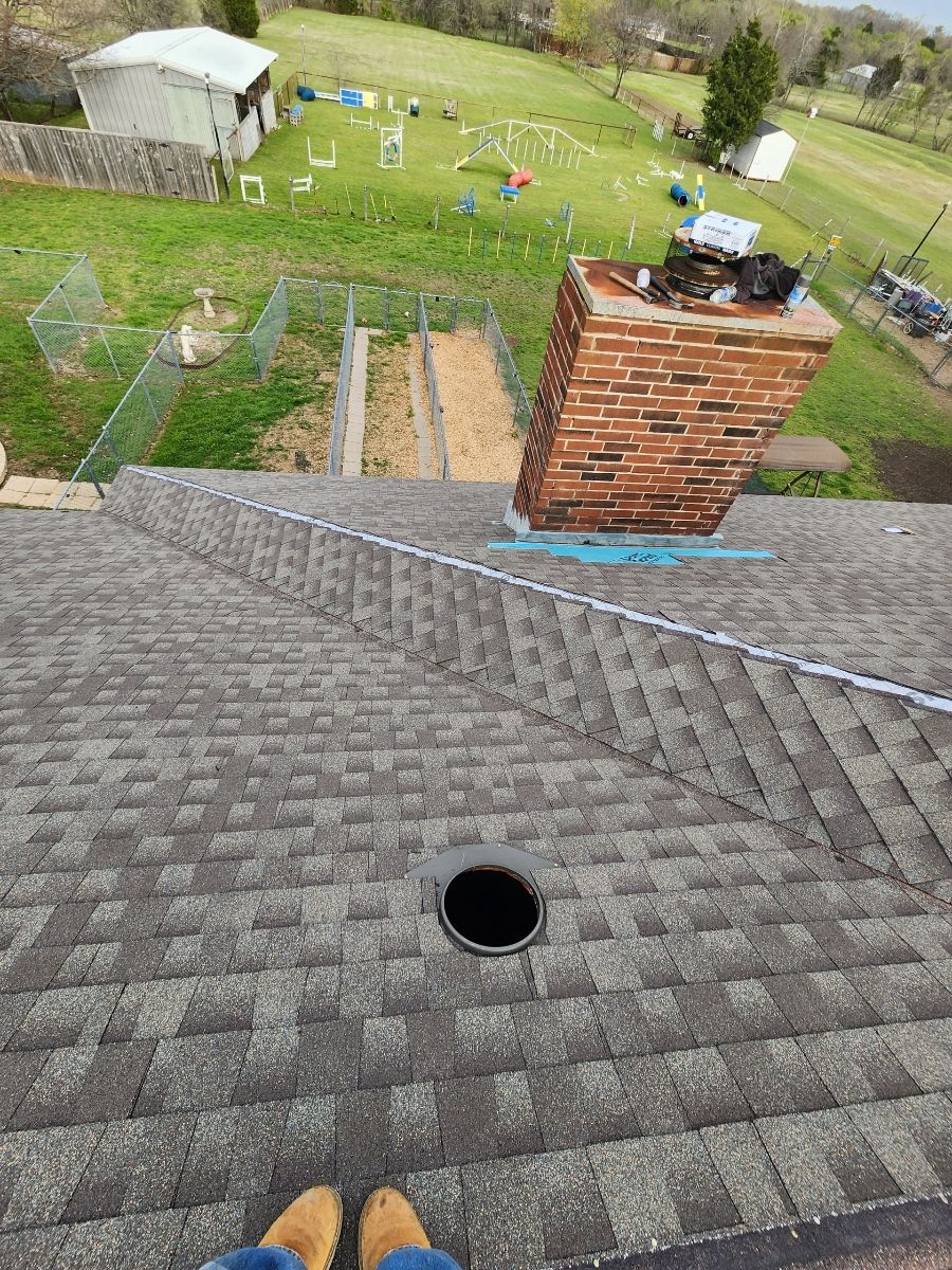 Residential Roofing Installation using GAF HDZ Shingles - Ovilla, TX by Roof Experts