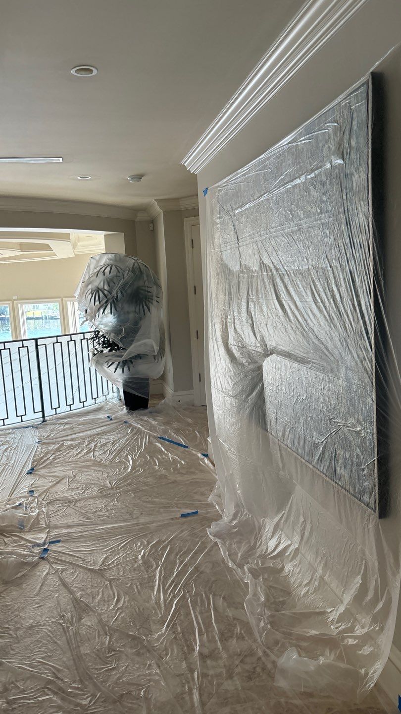 Waterfront Luxury Home by John “The Greek” Painting