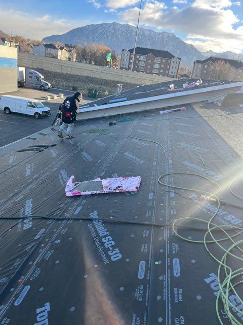 Commercial Roof Replacment In Orem Utah by ASAP Roofing & Exteriors