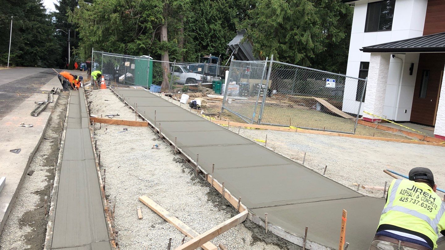 Ken | Driveway & Walkway Pour, Concrete Project by Jireh Asphalt & Concrete Inc 