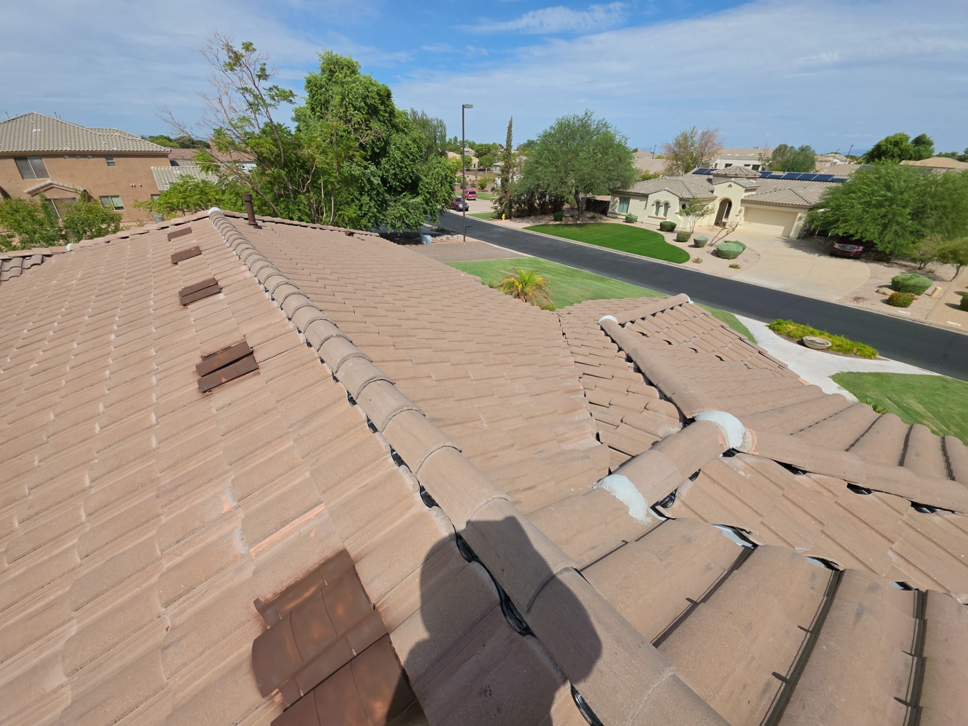 Recent Rain and Storm Damage in Gilbert by Weather-Tite Roofing