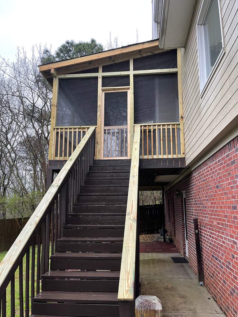 Southwood Screened Porch by Pillar and Pine