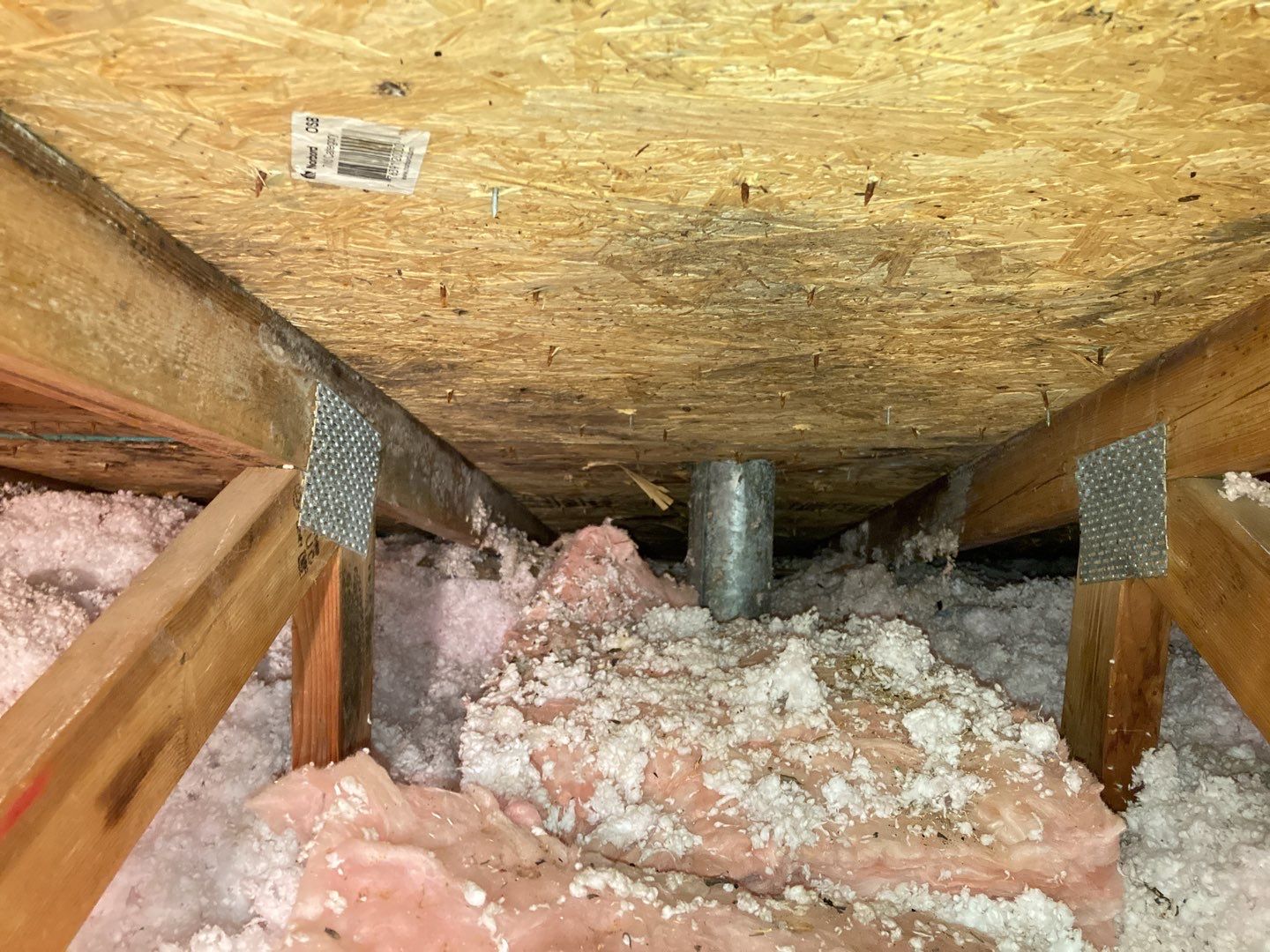 Mold Remediation in Attic by Accountable Home Services