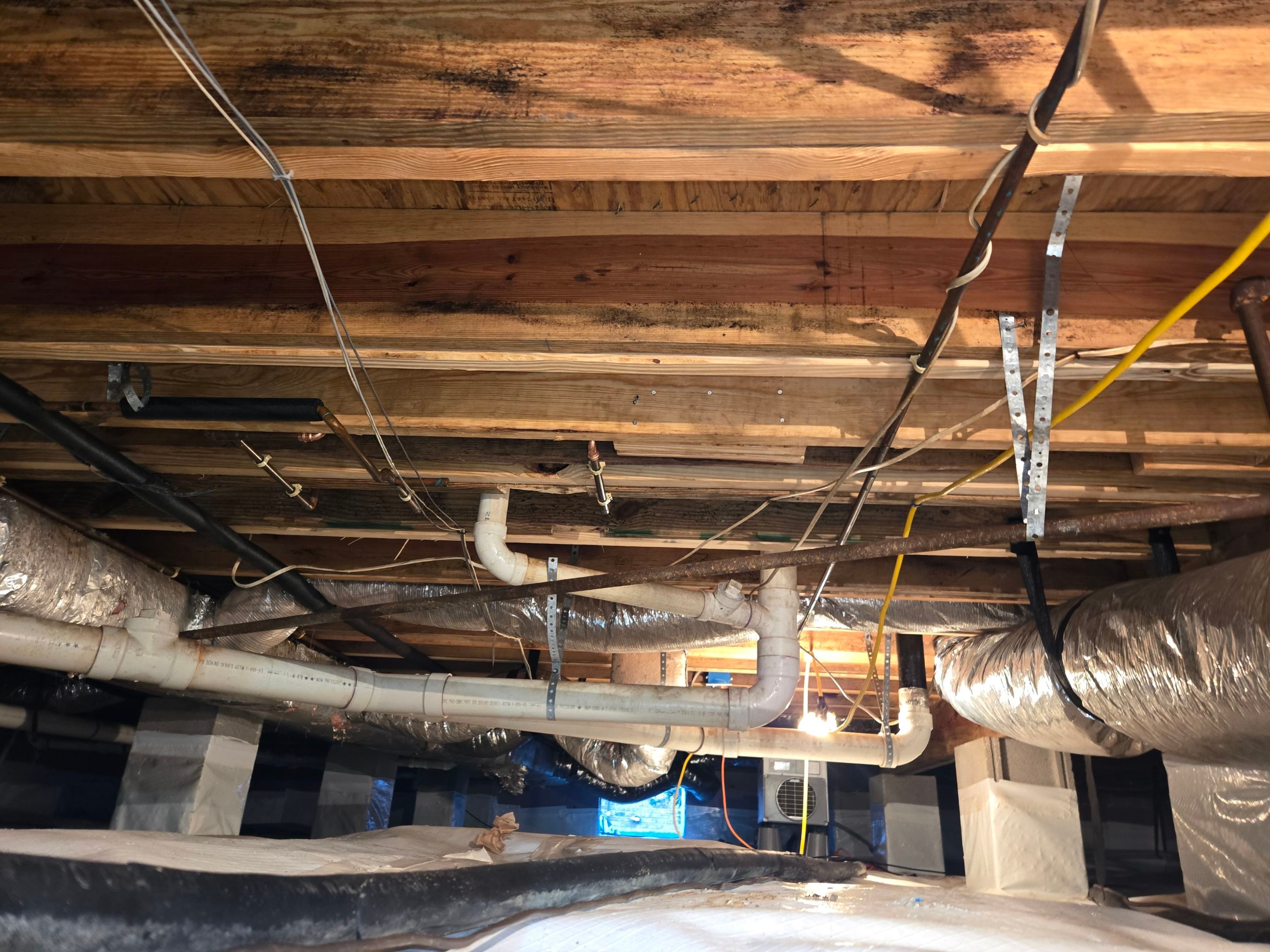 Project in Williamsburg by Patriot Crawl Space Repairs