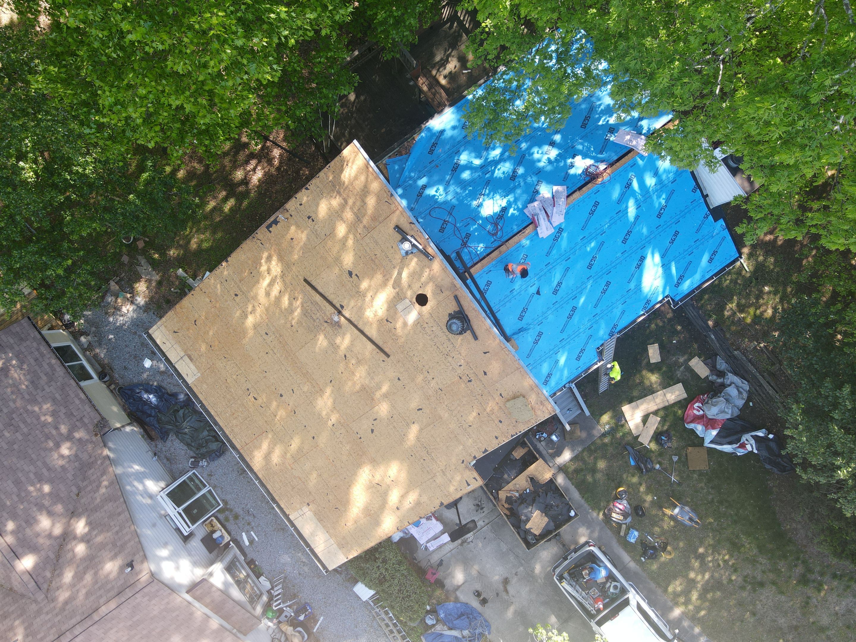 Residential Roofing Installation using Owens Corning by Inspector Roofing and Restoration