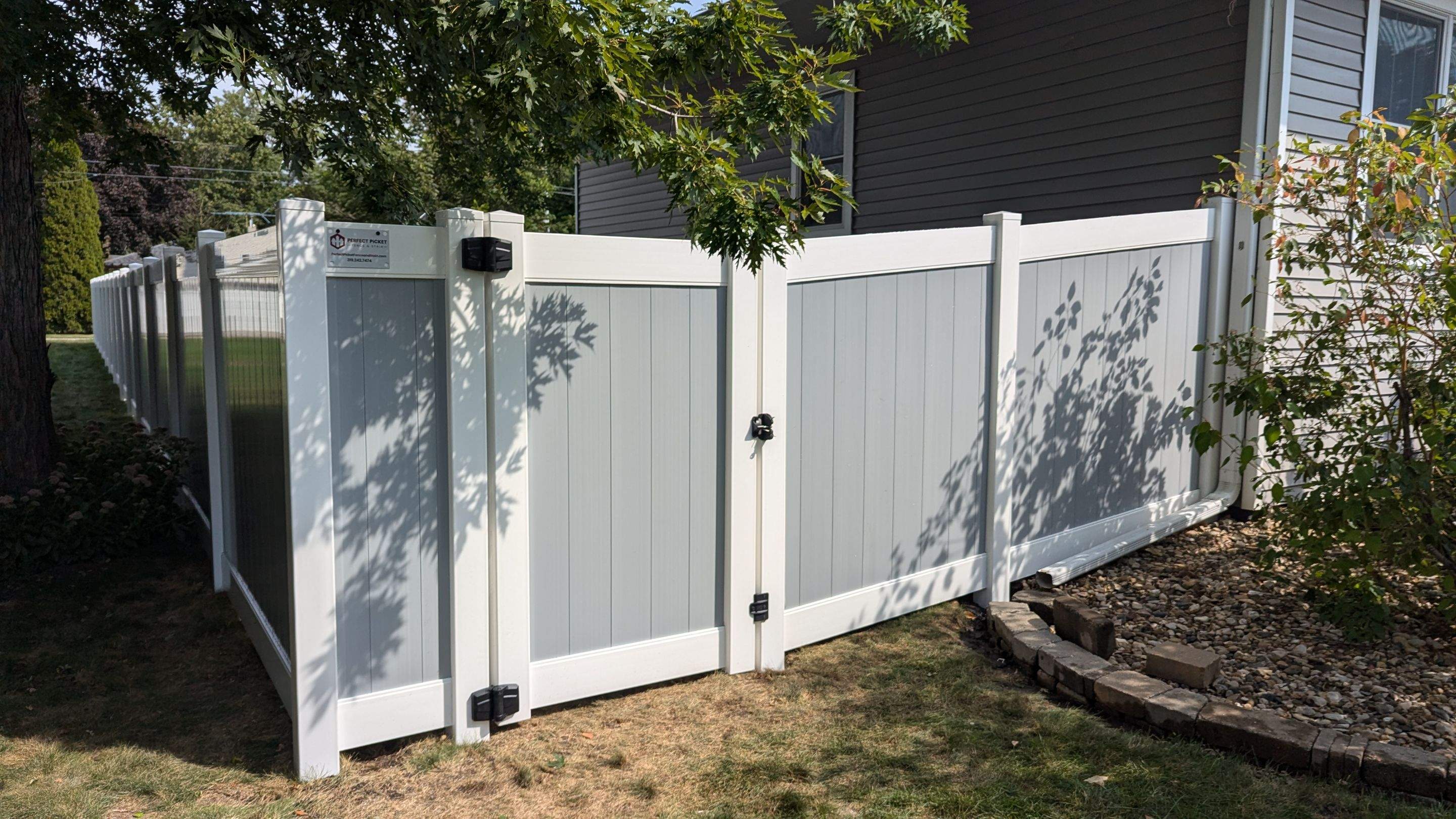 Project in Dike by Perfect Picket Fence and Stain