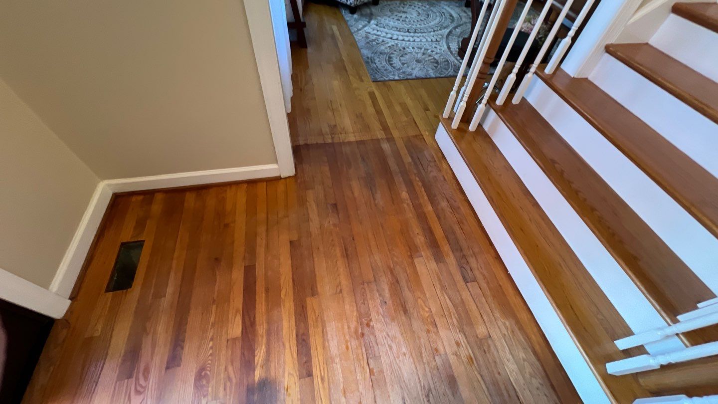 Hardwood Renewal  using Finish Em by Monster Clean