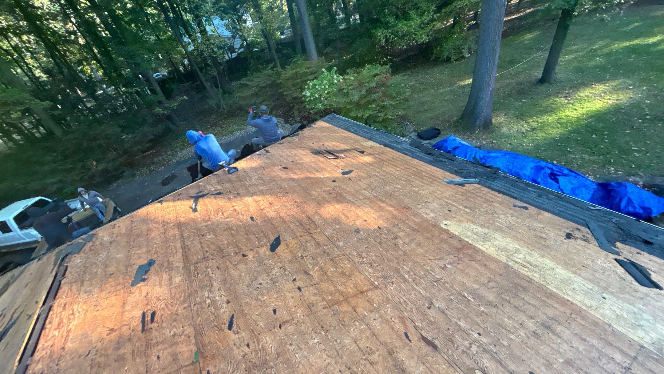 Roof Replacement using Owens Corning Slatestone Gray by 180 Contractors