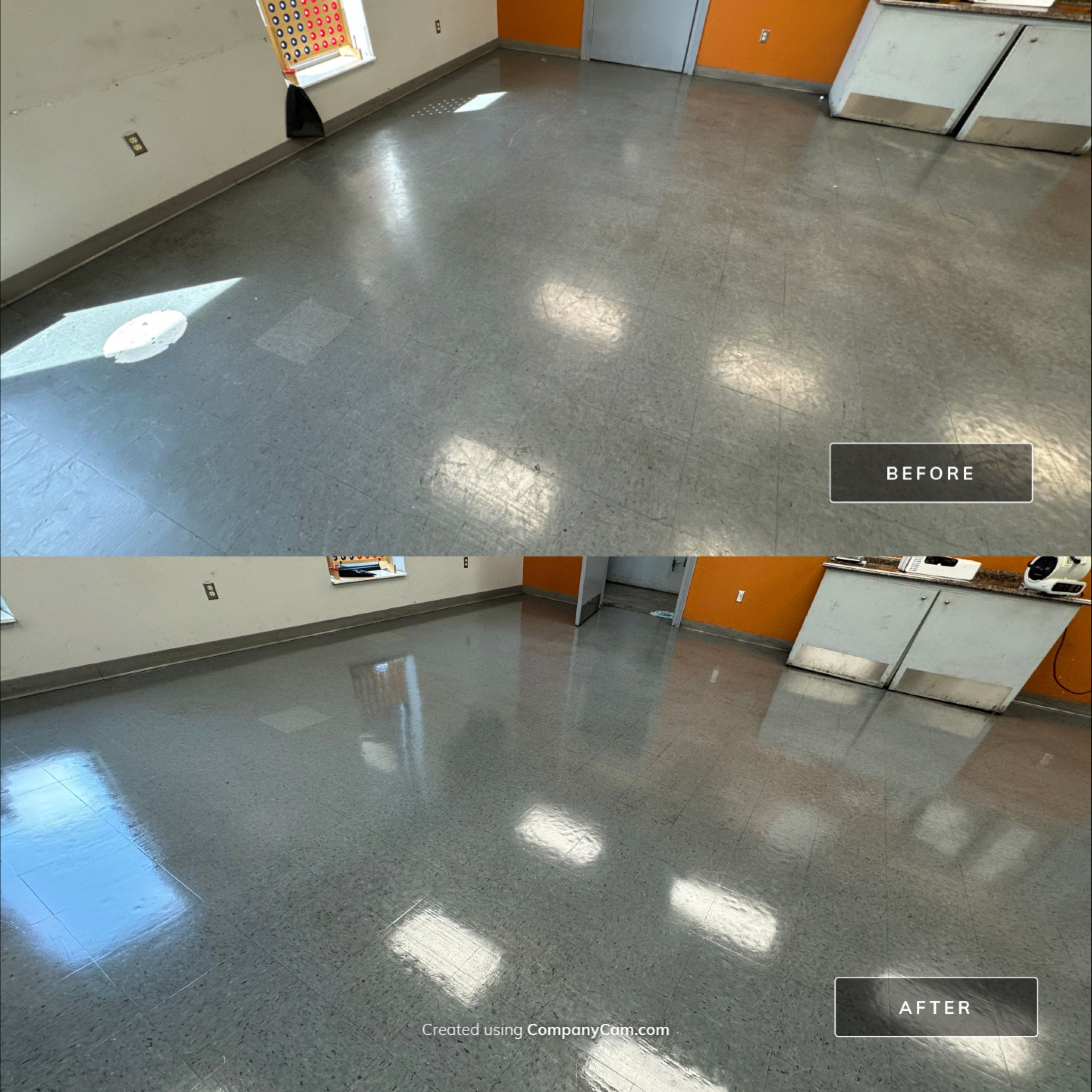 Copperweld Floor Refinishing by Mr. Mister Power Washing