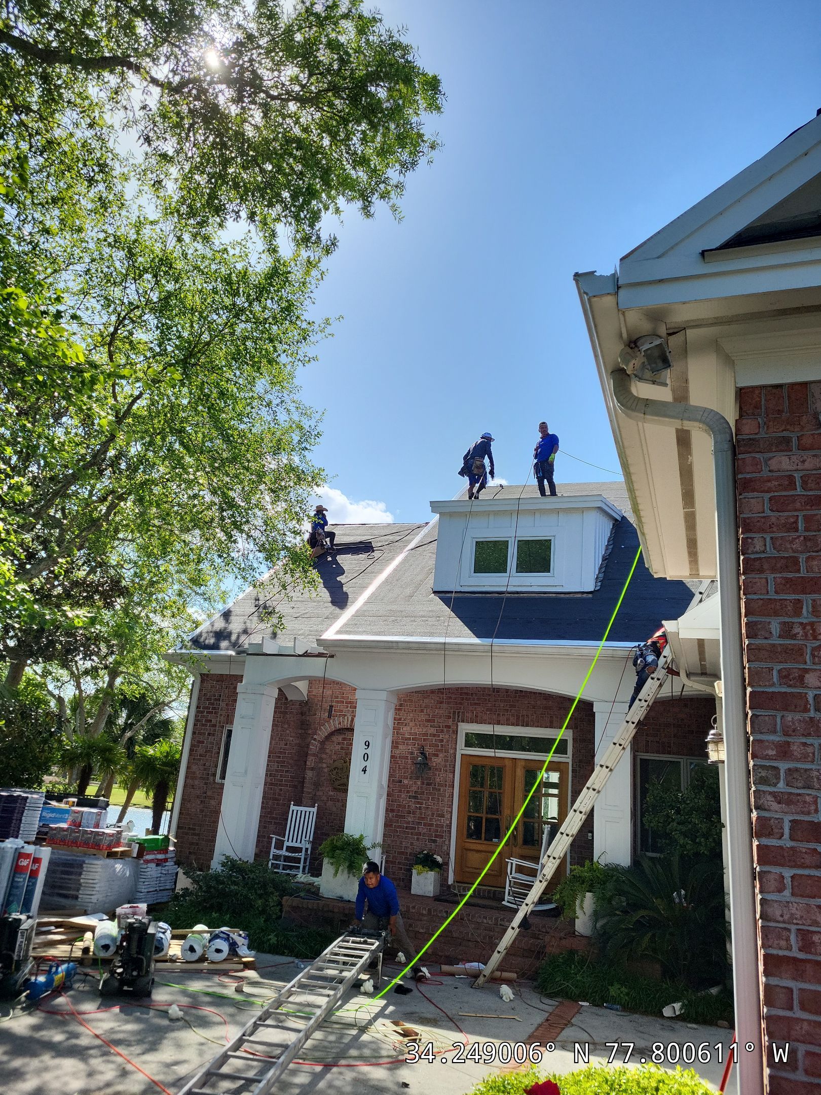 FORTIFIED Roof Replacement with VELUX Skylights in Landfall, Wilmington, NC by RGR Construction and Roofing, LLC