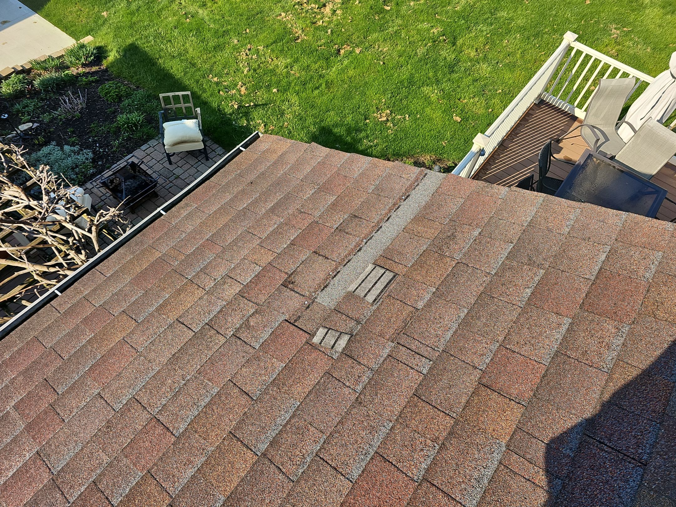 ATLAS PINNACLE COLOR: BURNT HICKORY DRIP EDGE: MUSKET BROWN by Eagle Eye Roofing