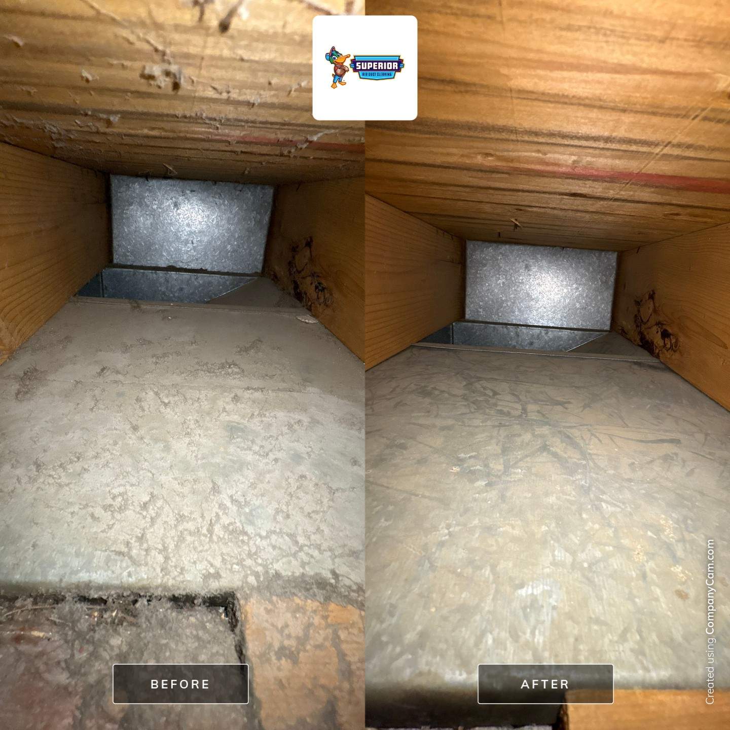 Air Duct Cleaning With a Vacuum Truck in Boardman, OH by Superior Air Duct Cleaning