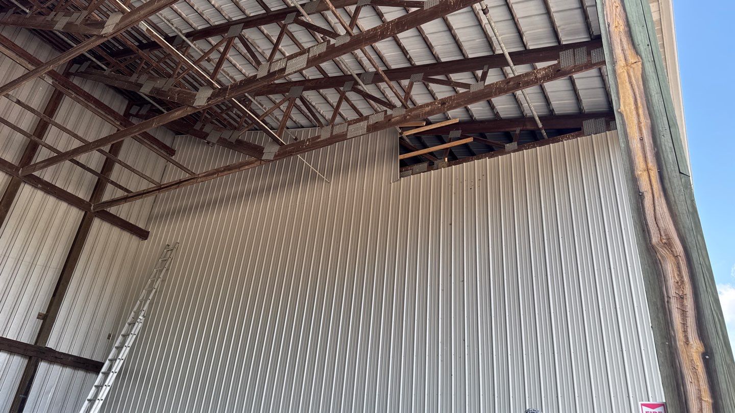 Steel Siding Install on Lean-To by 42 North Construction, LLC.