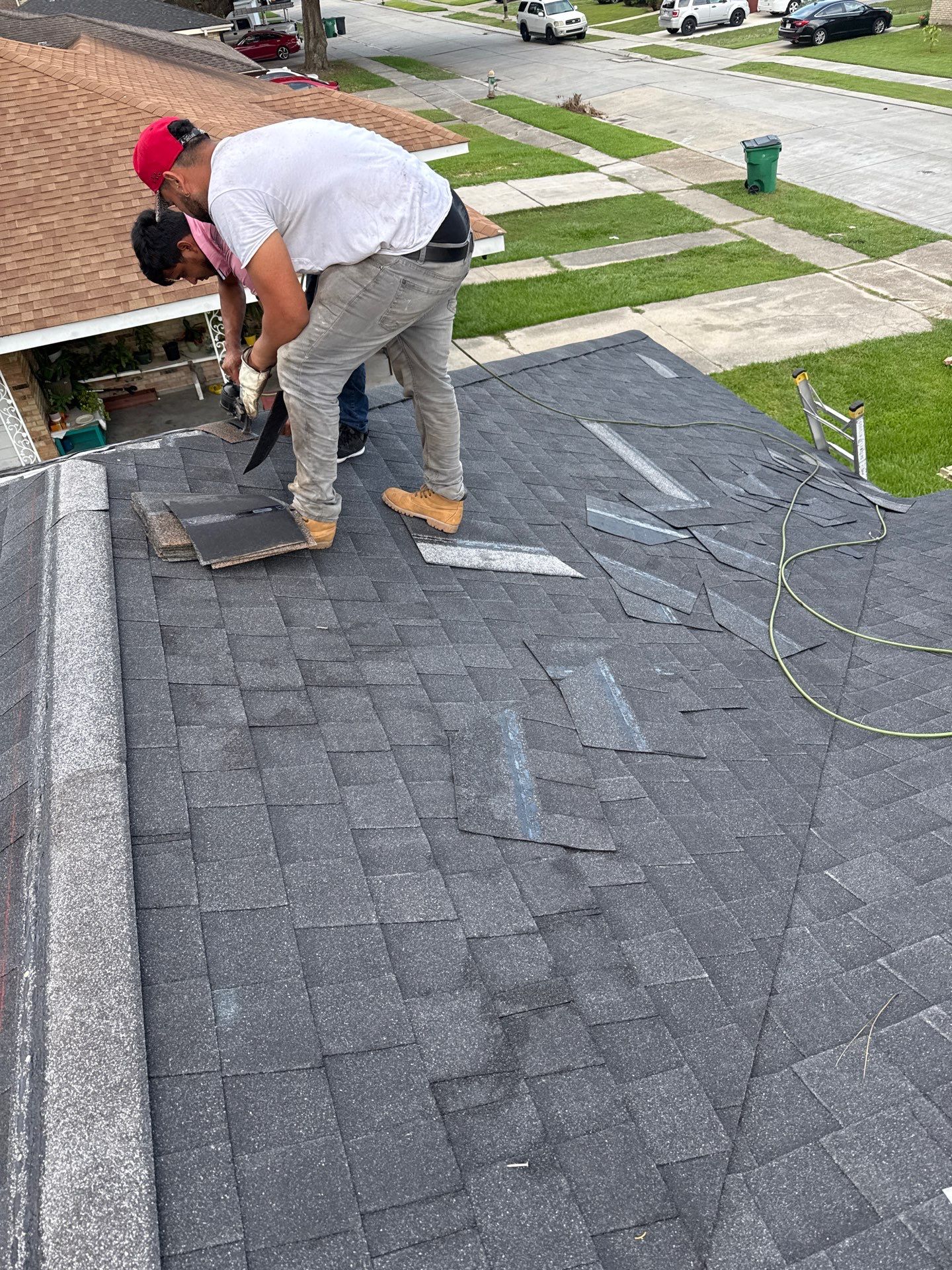 Project in Terrytown by Robertson Roofing & Siding Inc