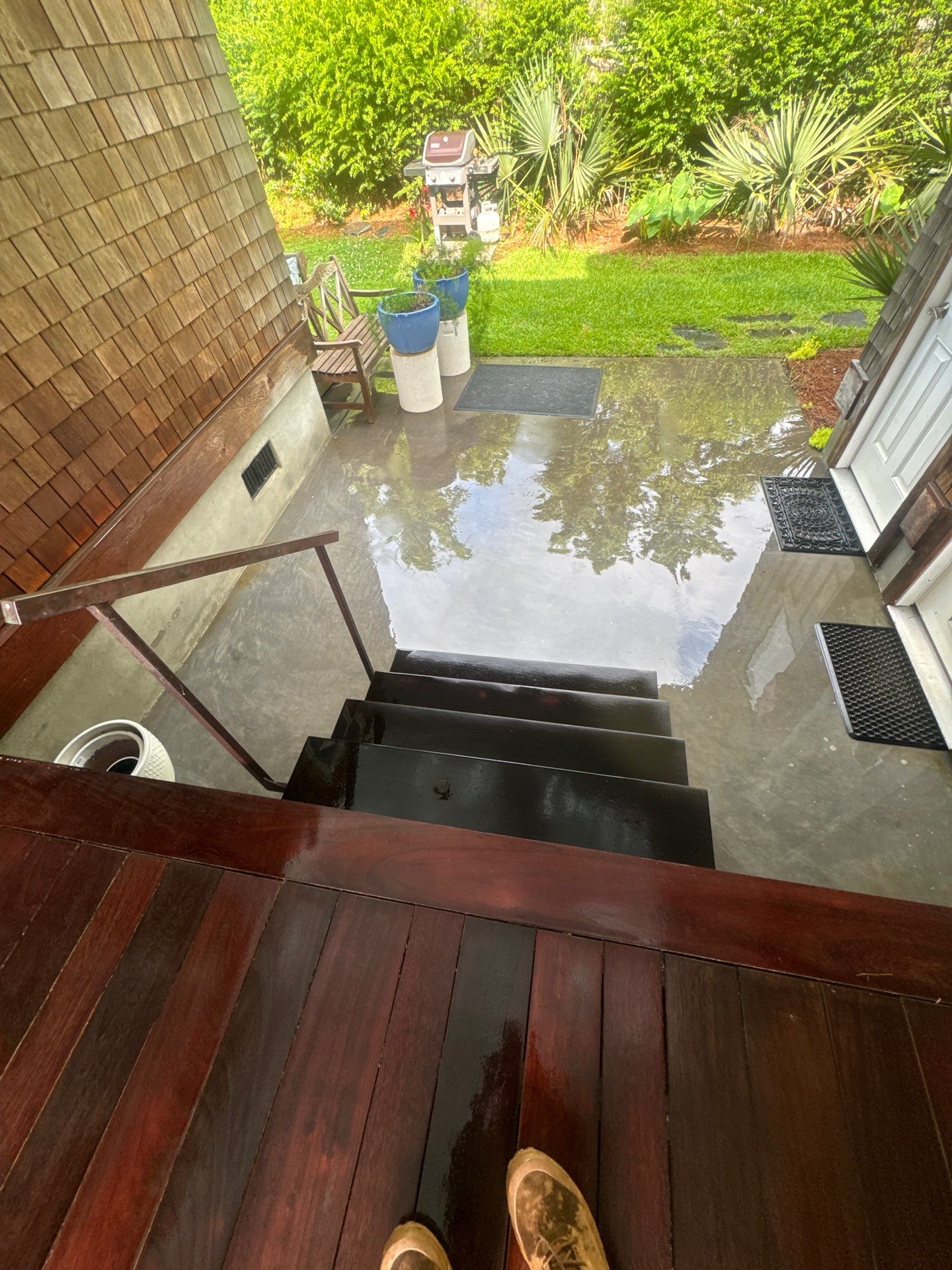 Weathered Deck using Wood Sealant by DuraSeal