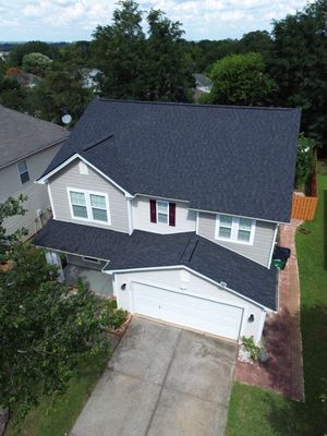 Roof replacement and interior repair by hail and wind damage
