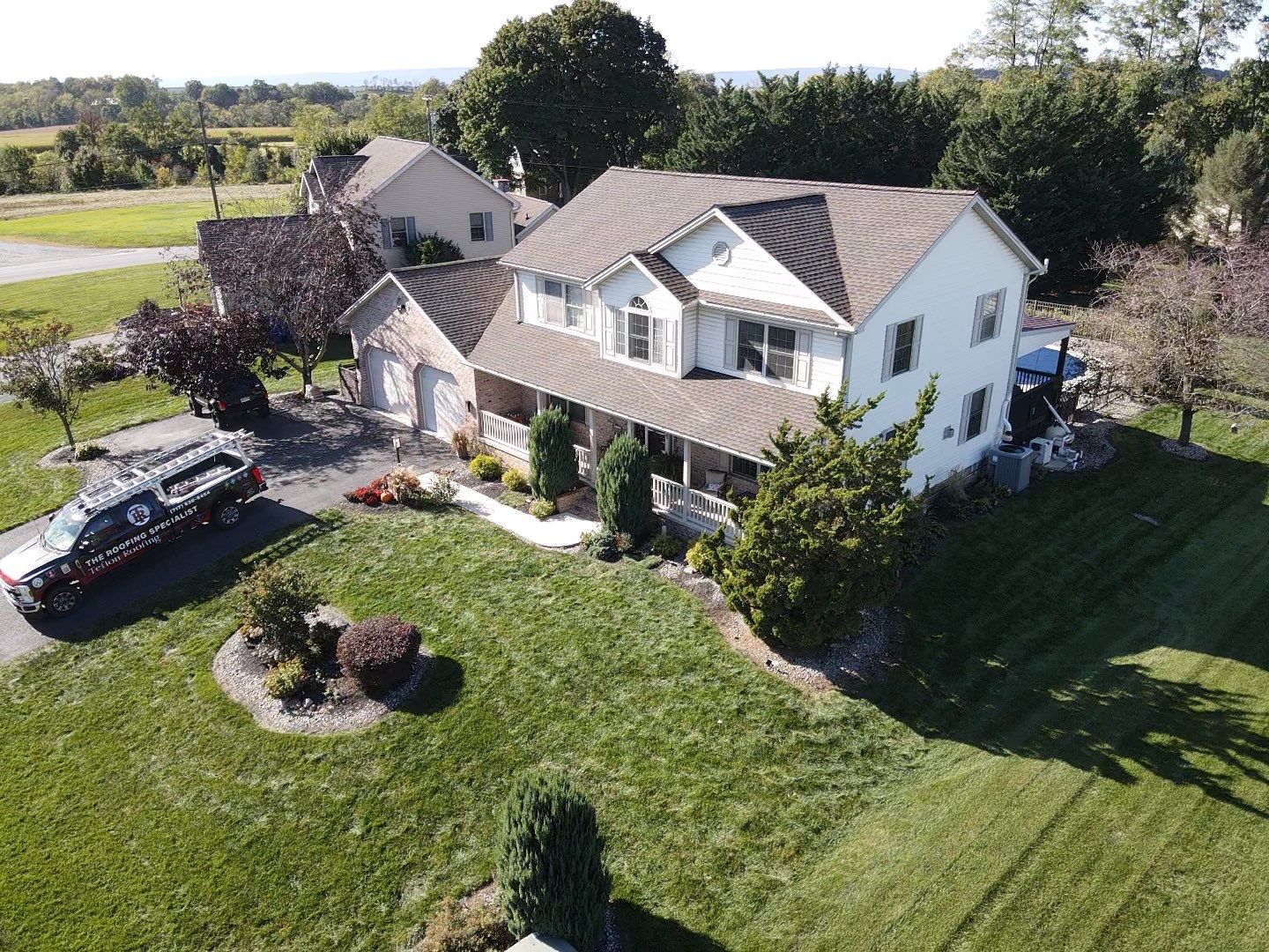Residential Roof Installation Featuring GAF Timberline HD Shingles in Chambersburg by Teflon Roofing