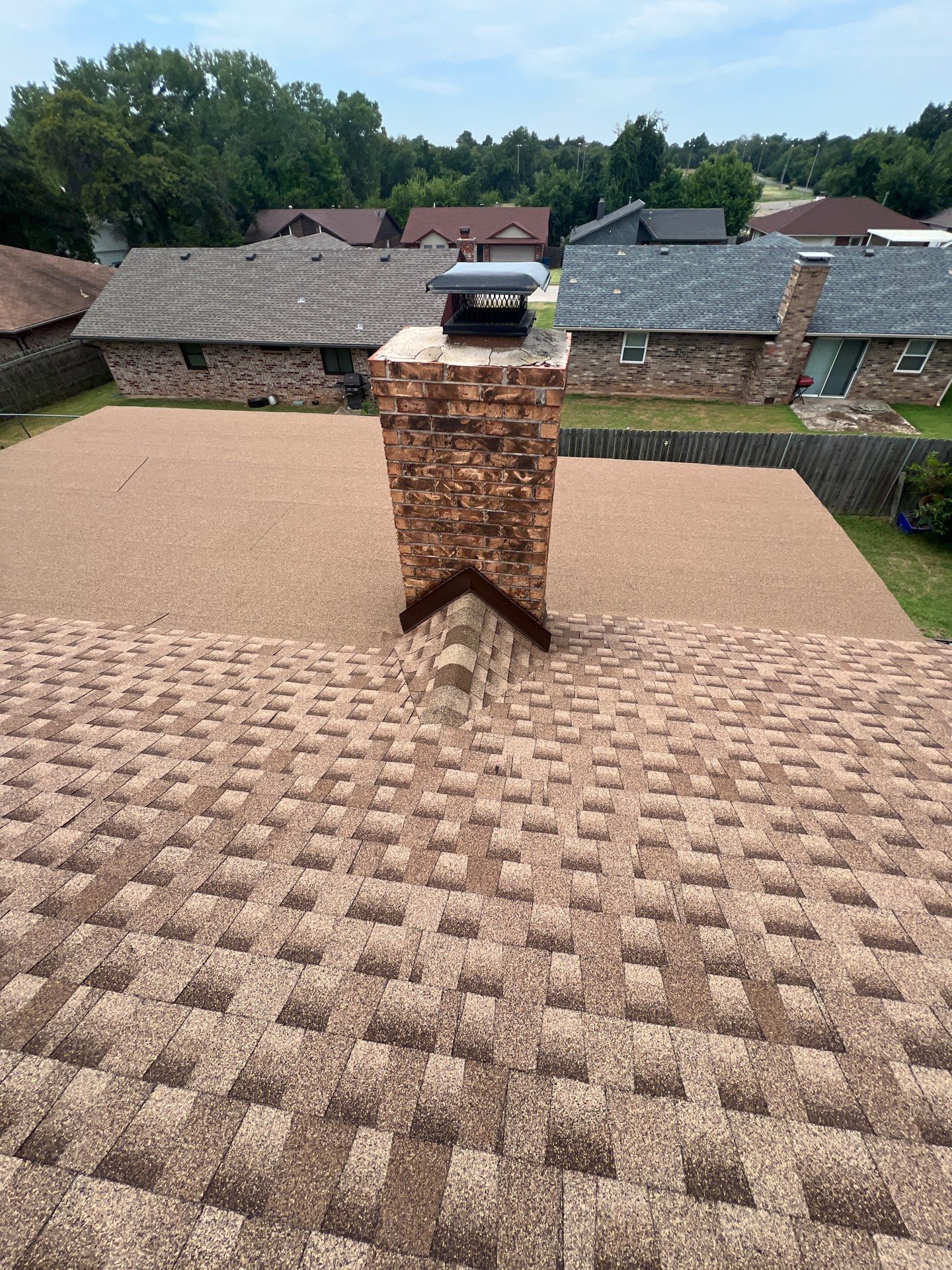 Roof Replacement and Gutter Installation in OKC, OK by McCann's Roofing and Construction