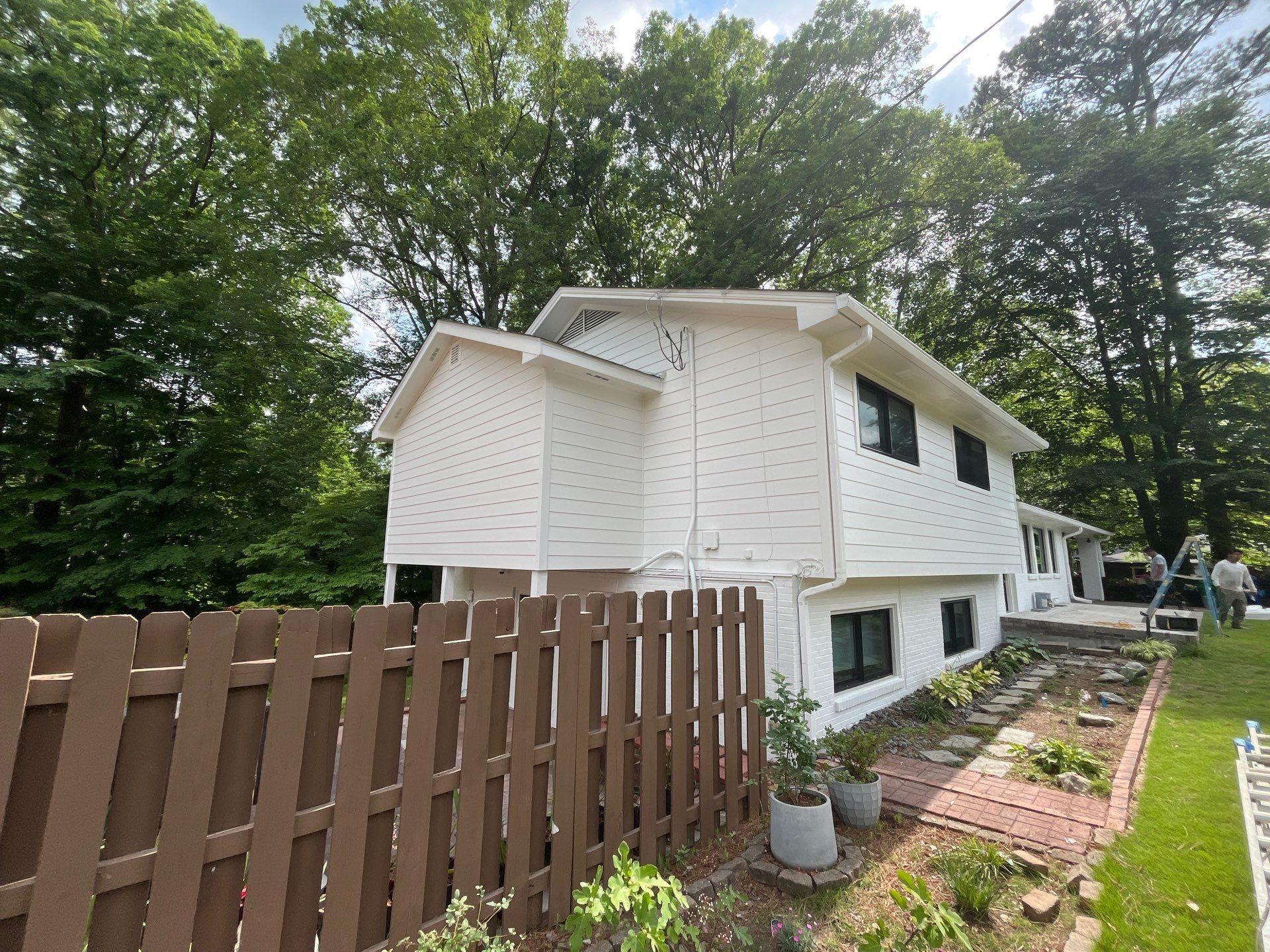 Siding and Door Replacement with Exterior Painting in Atlanta, GA by Nelson Exteriors