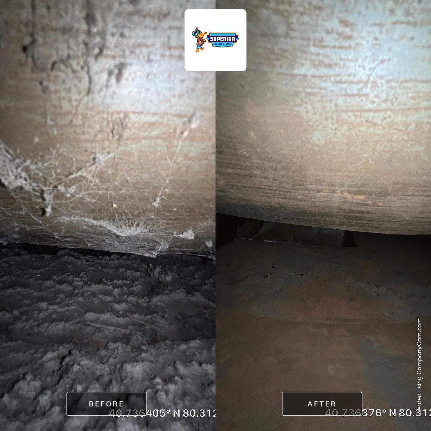 Air Duct Cleaning With a Vacuum Truck in New Brighton, PA by Superior Air Duct Cleaning
