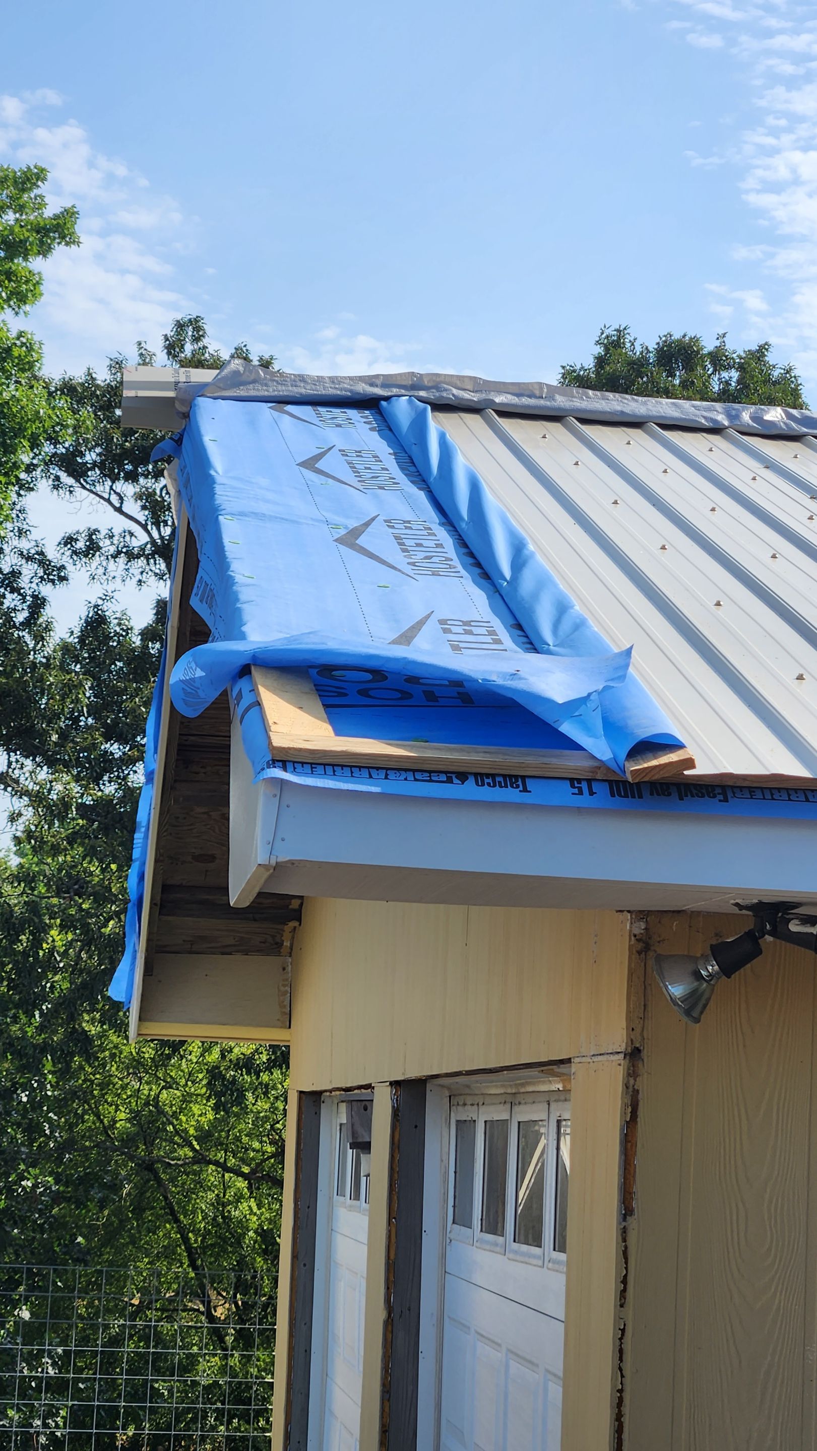 Residential Metal Roof Replacement using Reed's Metals by Hostetler Roofing