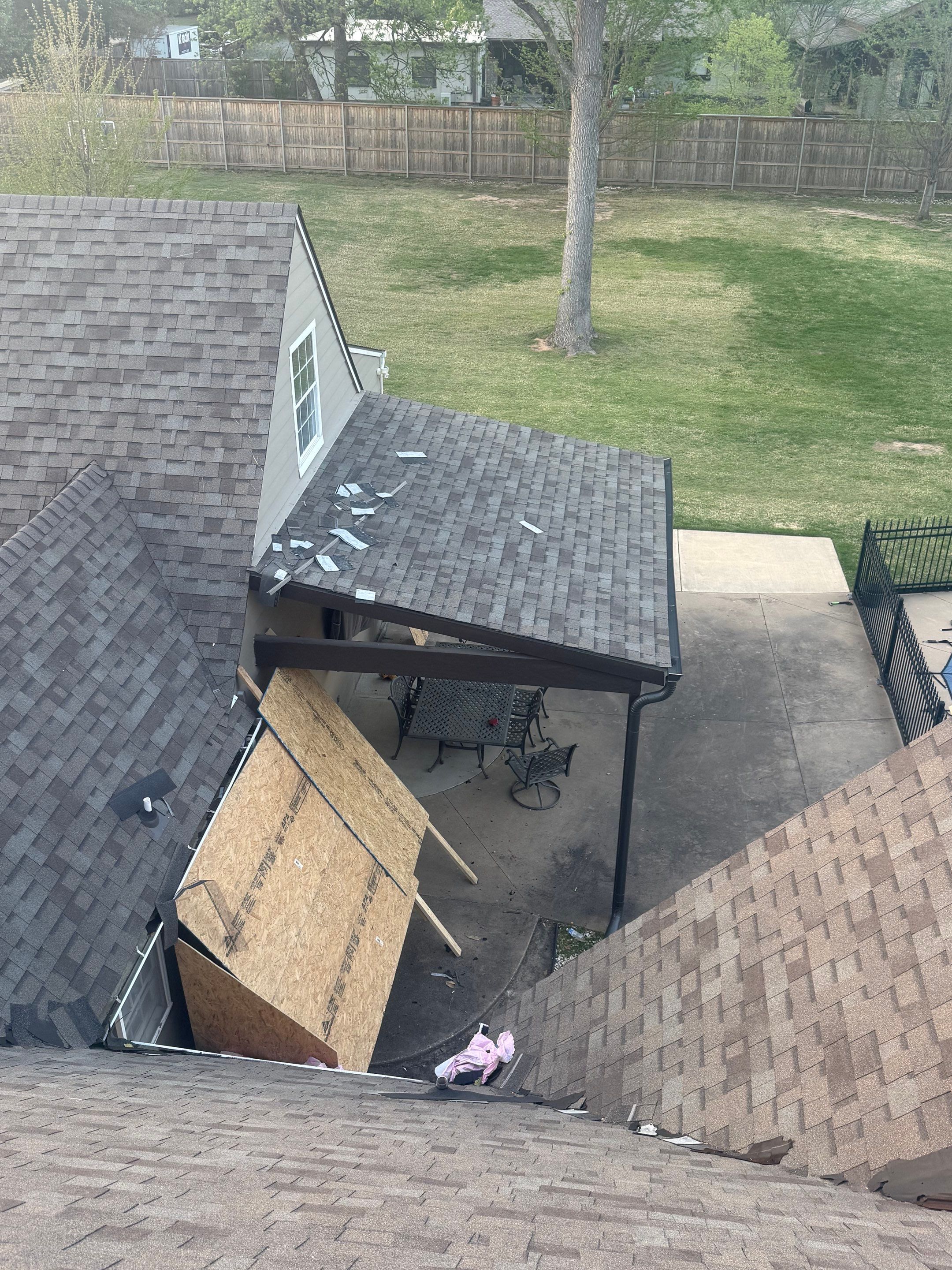 Roof Project in Tulsa by Decor Roofing & Restoration