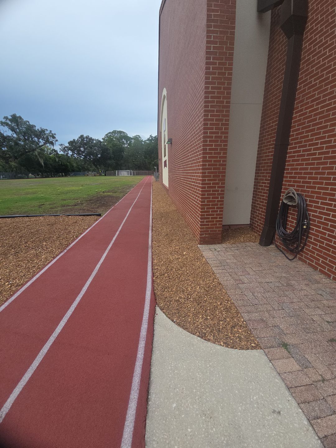 Episcopal - St. Mark's Campus | Playground Mulch Install by ProGreen Services