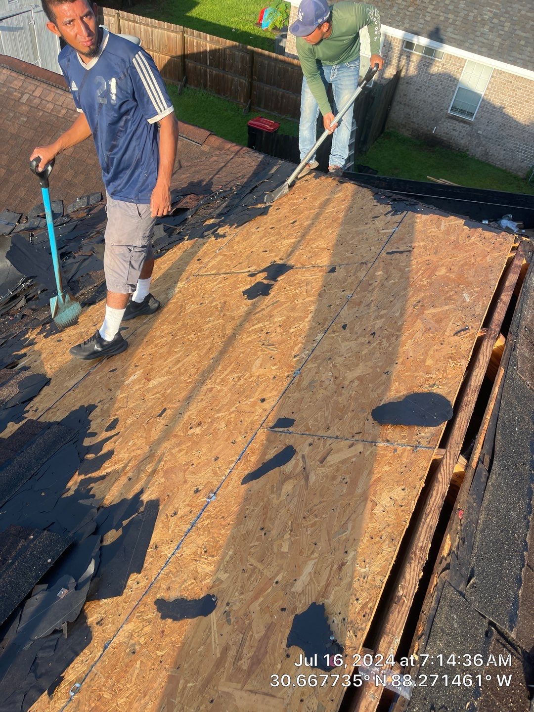 Residential Roofing Installation using Roof Replacement by American Roofing & Construction LLC