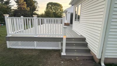 New Deck in South Brunswick Township, New Jersey